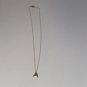 Brandy Melville Gold Heart Pendant Necklace - Women Jewelry